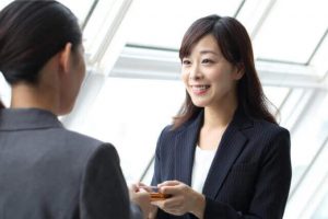名刺交換